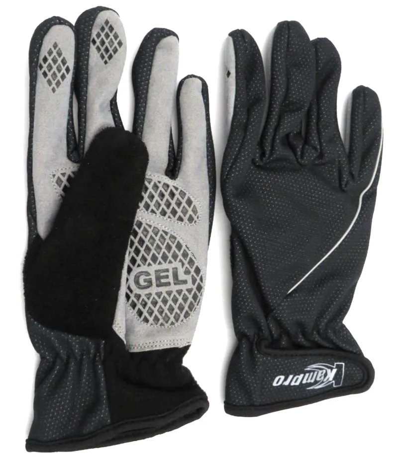 Kampro Winter Cycling Gloves Black - Small